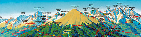 Mapa Starý Smokovec