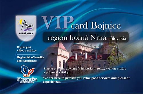 VIP karta Bojnice